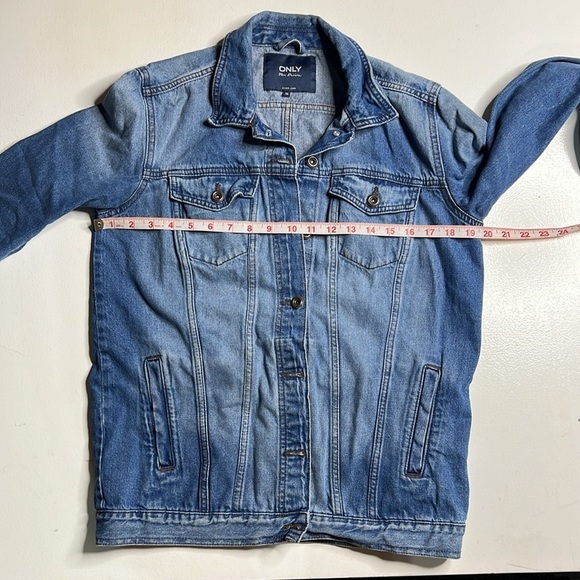 Only Button Down Denim Jacket size 36 - Picture 6 of 9